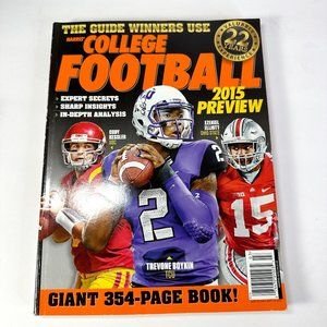 Harris College Football 2015 Preview The Guide Winners Use 354 Page Book